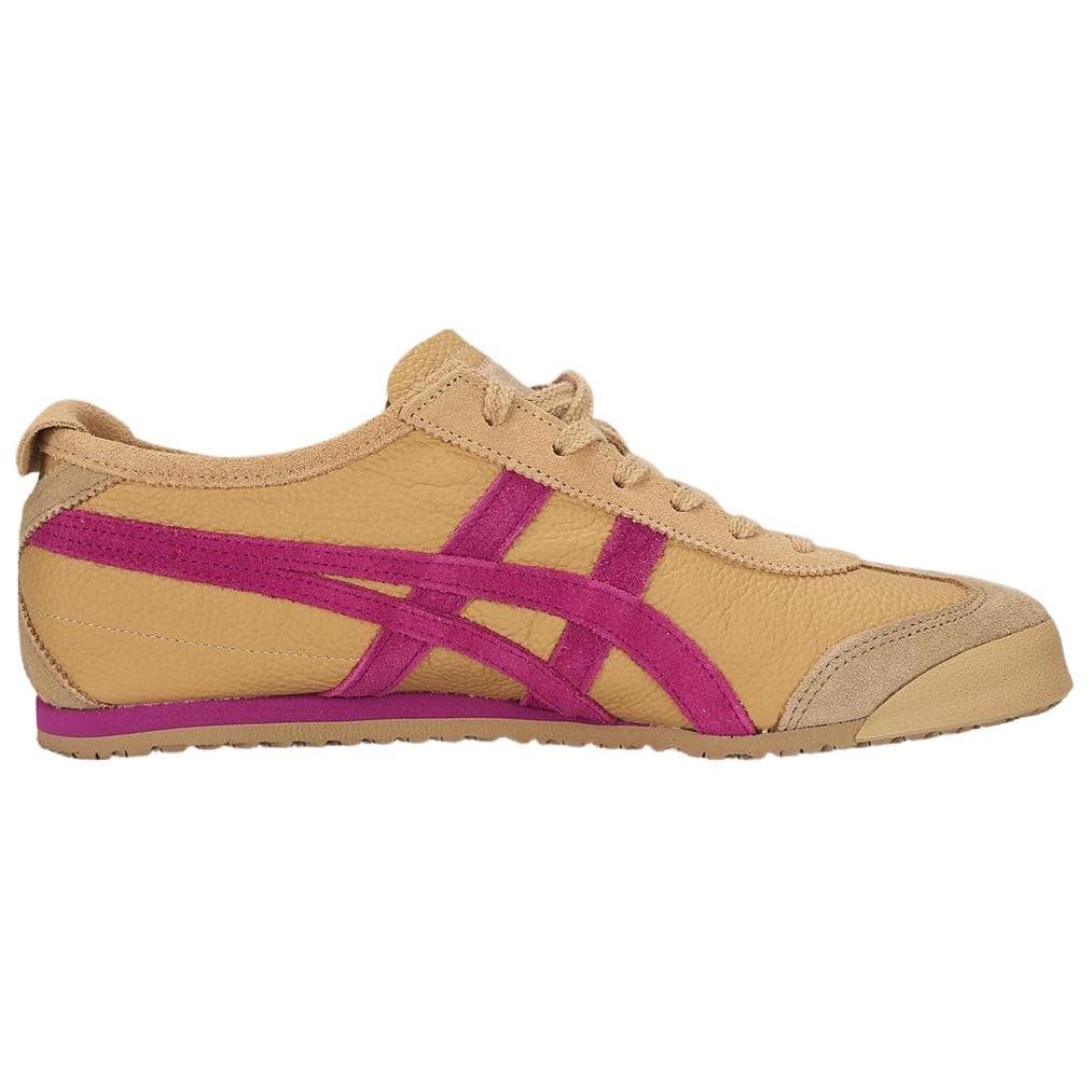 Кроссовки Onitsuka Tiger MEXICO 66 Повседневная обувь Низкий Топ Коричневый Унисекс - изображение 2