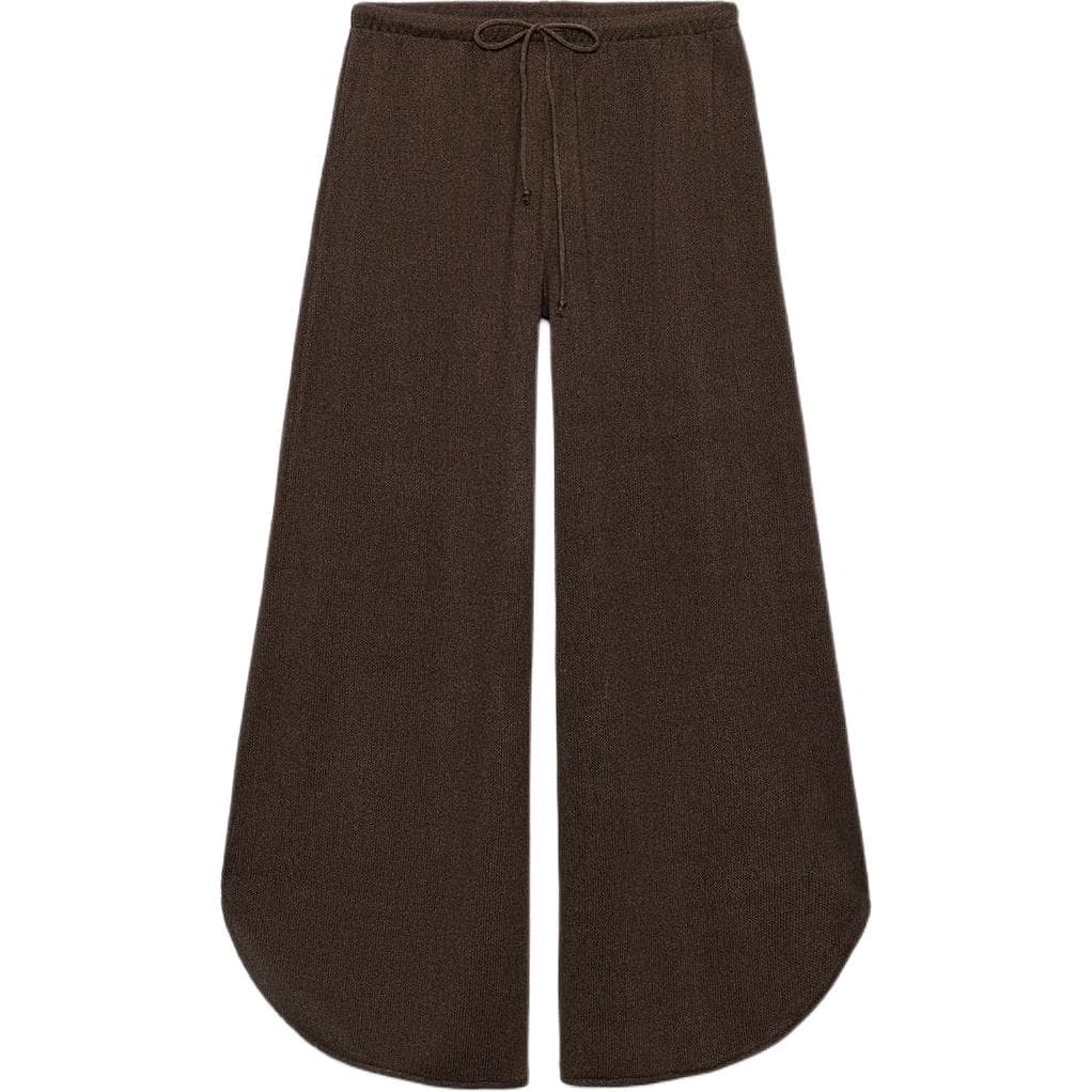Штаны ZARA Коричневые Женские Повседневные Штаны - изображение 1
