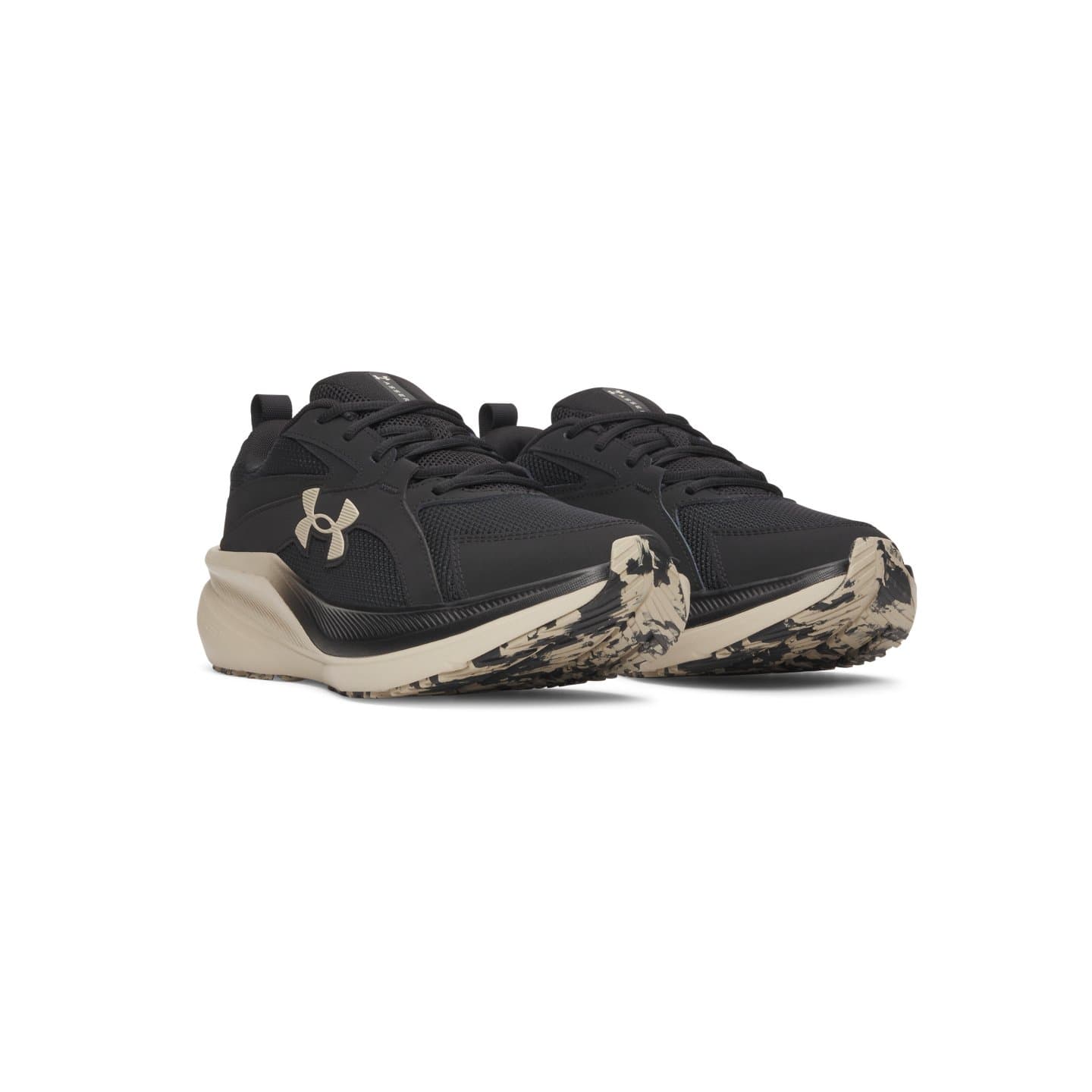 Кроссовки для бега Under Armour Assert 11 Беговые кроссовки Low Топ Черный 005 Мужской - изображение 3