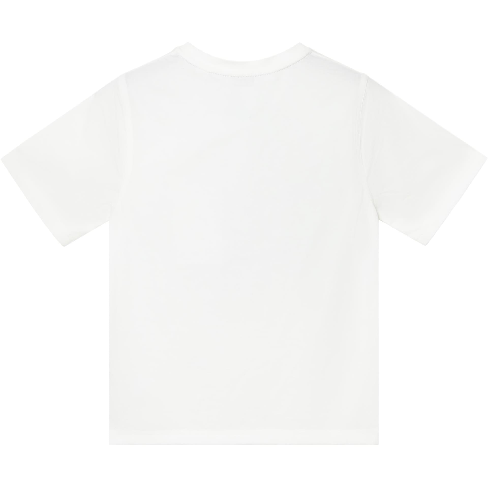Футболка Burberry T-Shirt Kids White - изображение 2