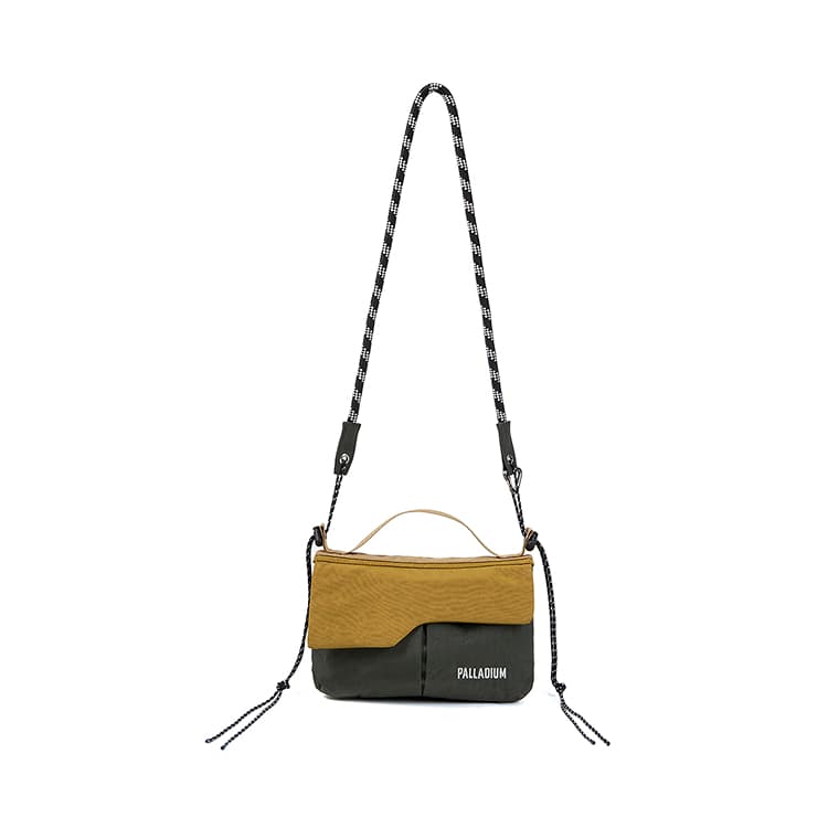 Сумка через плечо Палладий Crossbody сумки Желтый Черный Унисекс - изображение 1
