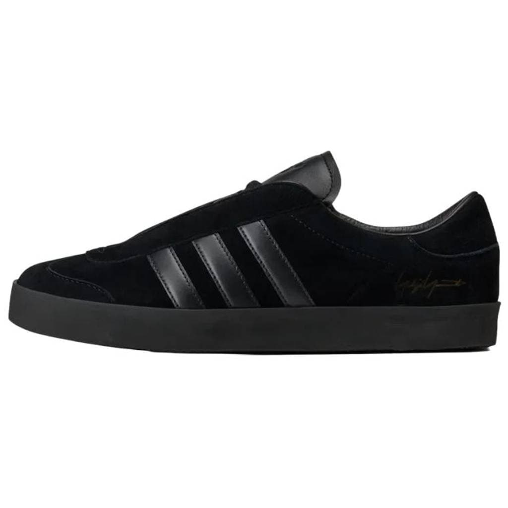 Кроссовки Y 3 Gazelle Скейтборд Кроссовки Низкий Топ Черный Унисекс - изображение 1