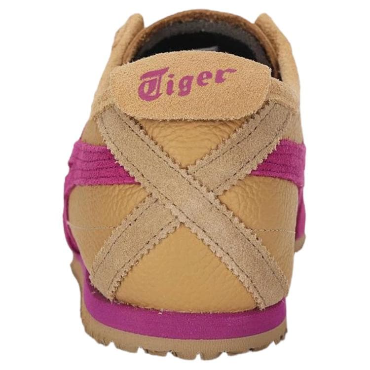 Кроссовки Onitsuka Tiger MEXICO 66 Повседневная обувь Низкий Топ Коричневый Унисекс - изображение 4