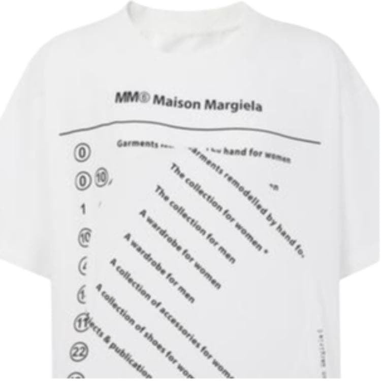Футболка MM6 Maison Margiela SS23 LogoT - изображение 4