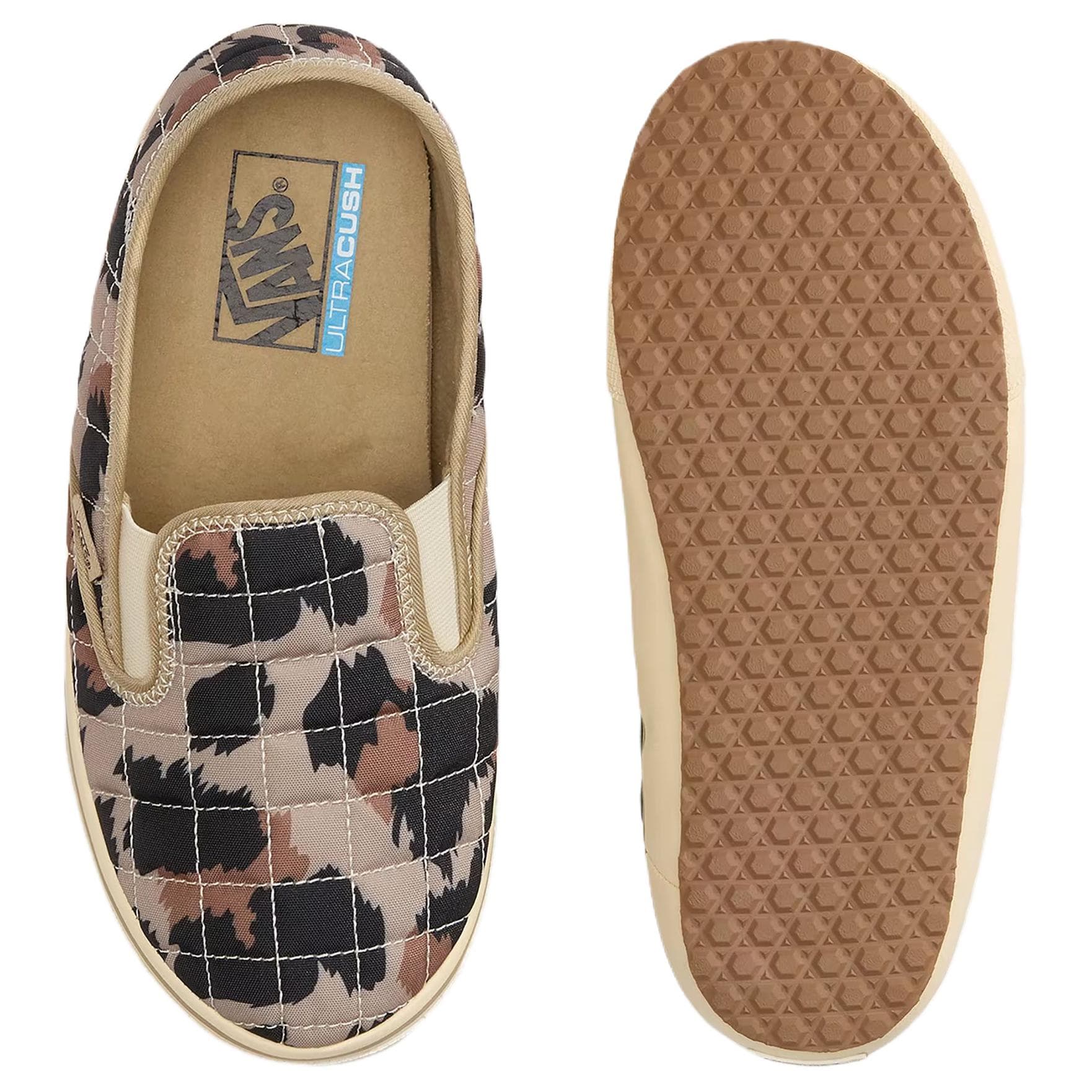 Кроссовки Vans Slip ER 2 Повседневная обувь Низкий Топ Бежевый Унисекс - изображение 4