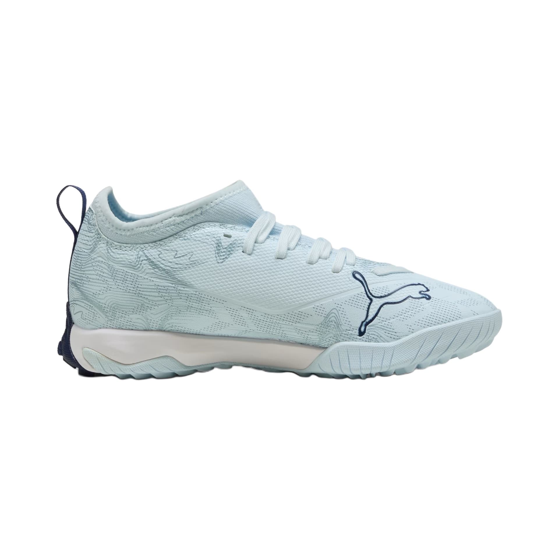 Бутсы PUMA ULTRA 6 Противоскользящие Устойчивые к истиранию MID Топ Футбольные бутсы Синие Детские - изображение 2