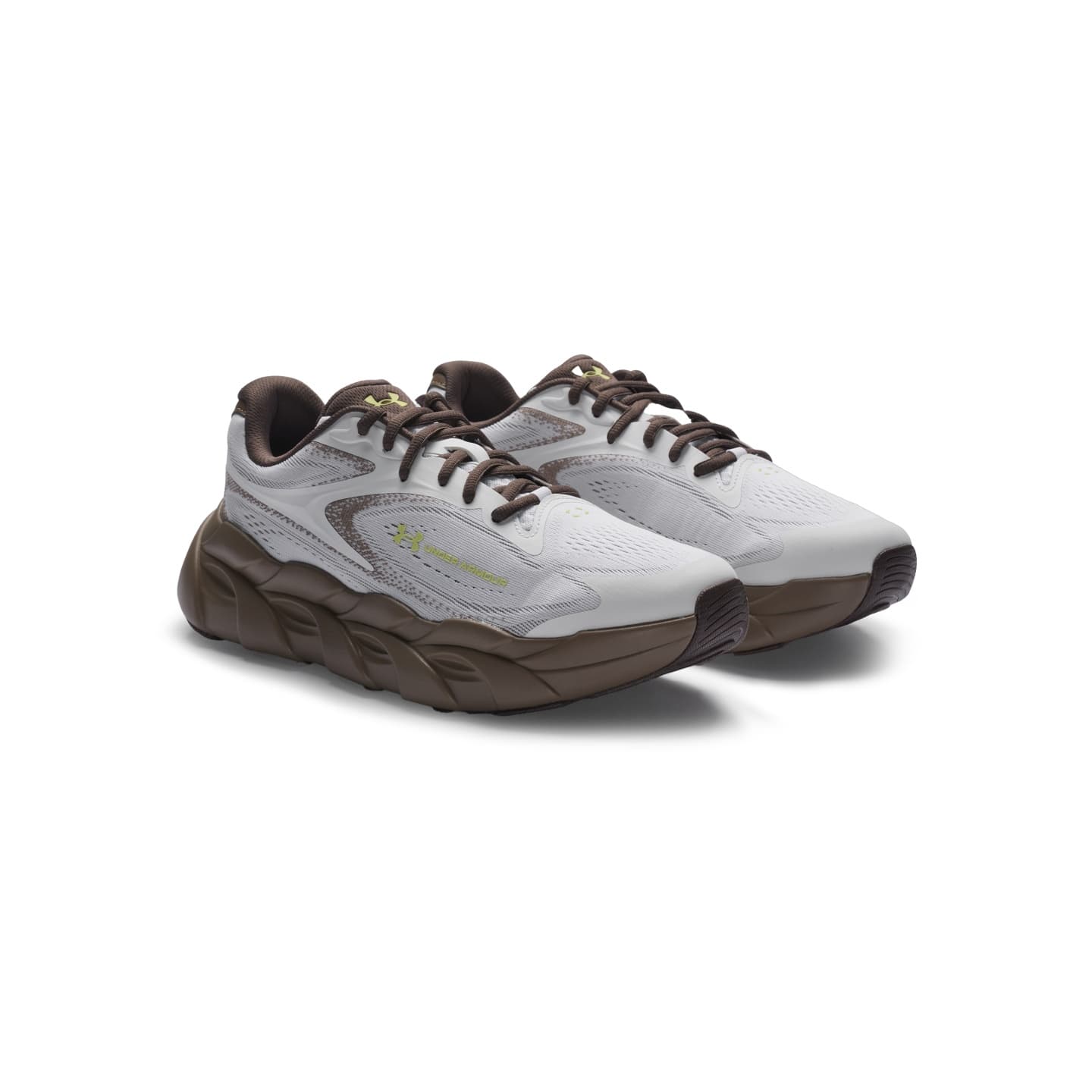 Кроссовки для бега Under Armour Heartbeat Runner 2 Беговые кроссовки Низкий Топ Коричневый 100 Мужской - изображение 2