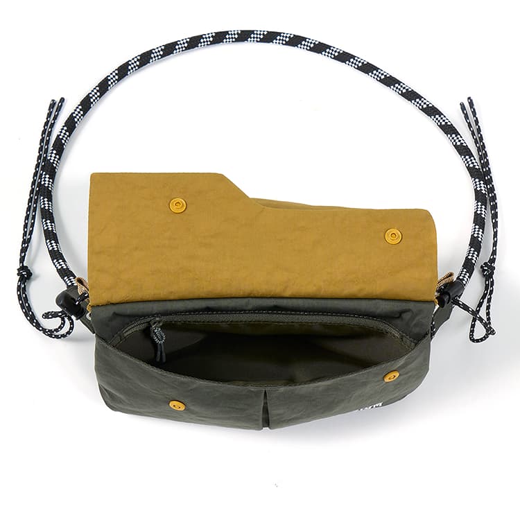 Сумка через плечо Палладий Crossbody сумки Желтый Черный Унисекс - изображение 4