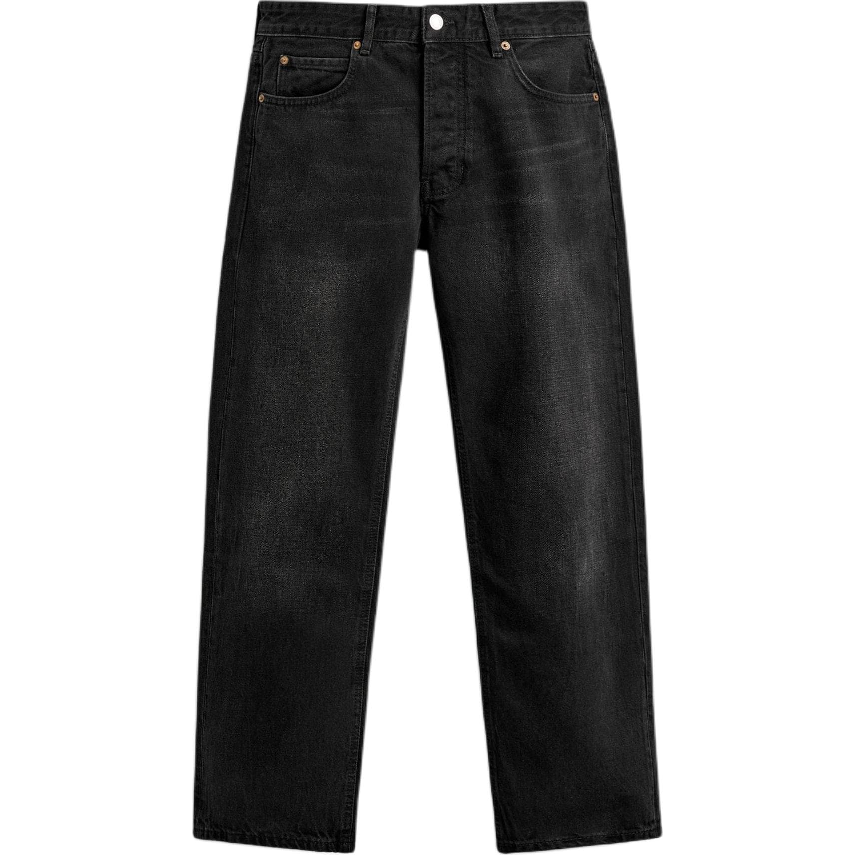 Штаны ZARA Черные Мужские Джинсы - изображение 1