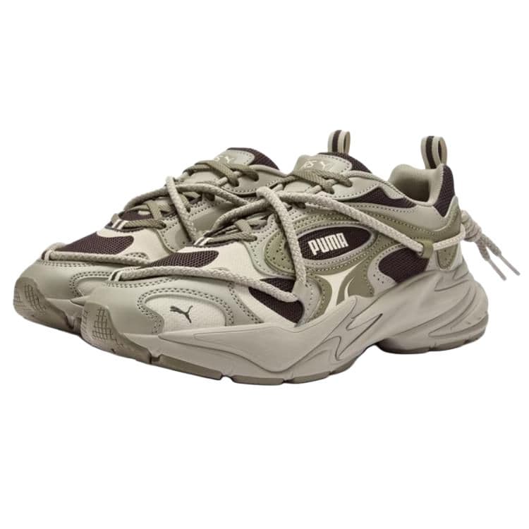 Кроссовки PUMA RS LITE Низкие массивные кроссовки унисекс зеленые - изображение 3