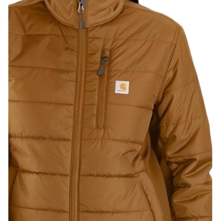 Куртка Carhartt 105912 LIGHTWEIGHT PUFFER JACKET-RELAXED FIT-INSULATED-2 WARMER RATING logo - изображение 3
