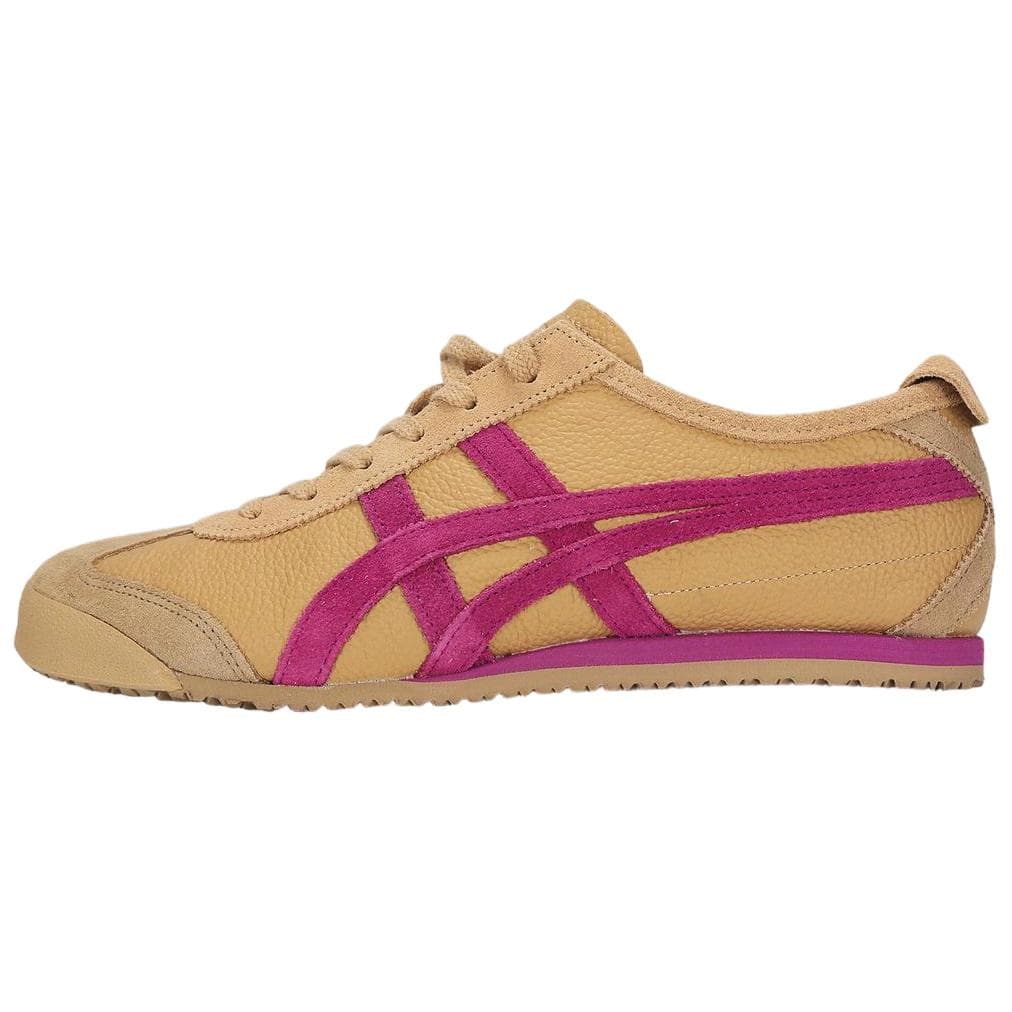 Кроссовки Onitsuka Tiger MEXICO 66 Повседневная обувь Низкий Топ Коричневый Унисекс - изображение 1