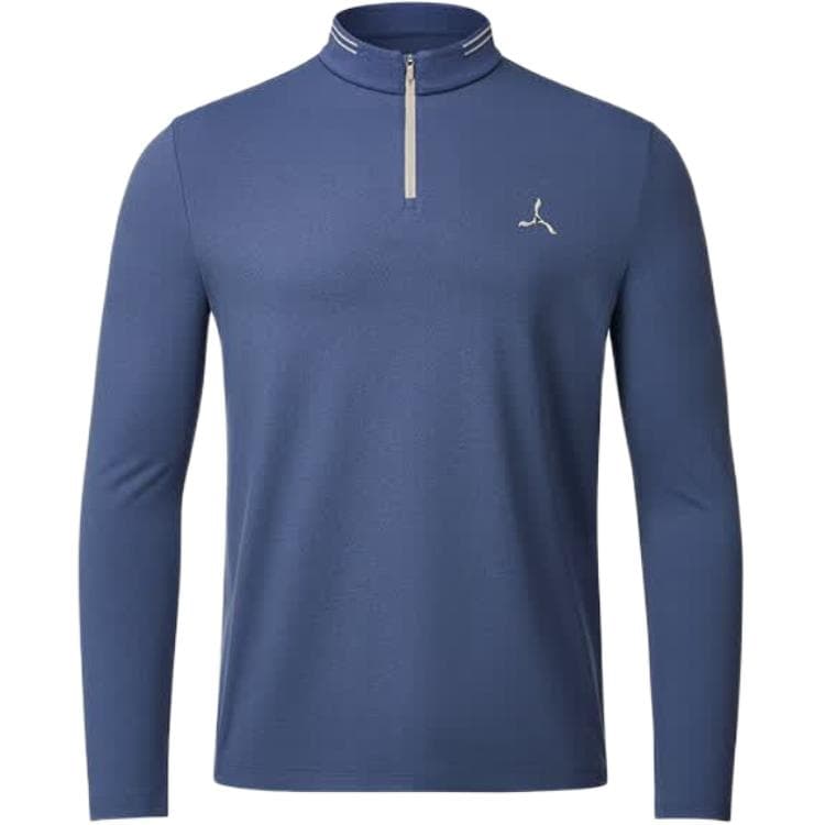 LI NING 1990 Пыльно-синий Мужская одежда для гольфа - изображение 1