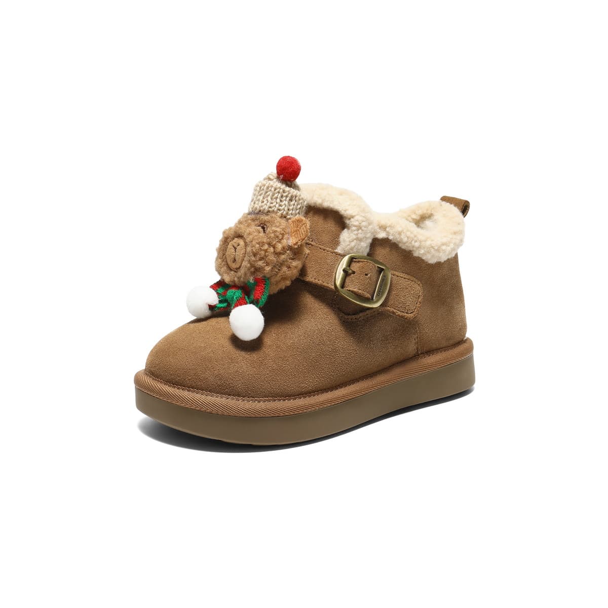BELLE Детские утепленные зимние ботинки High Top Желто-коричневые Kids - изображение 2