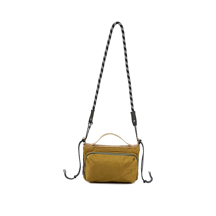 Сумка через плечо Палладий Crossbody сумки Желтый Черный Унисекс - изображение 2