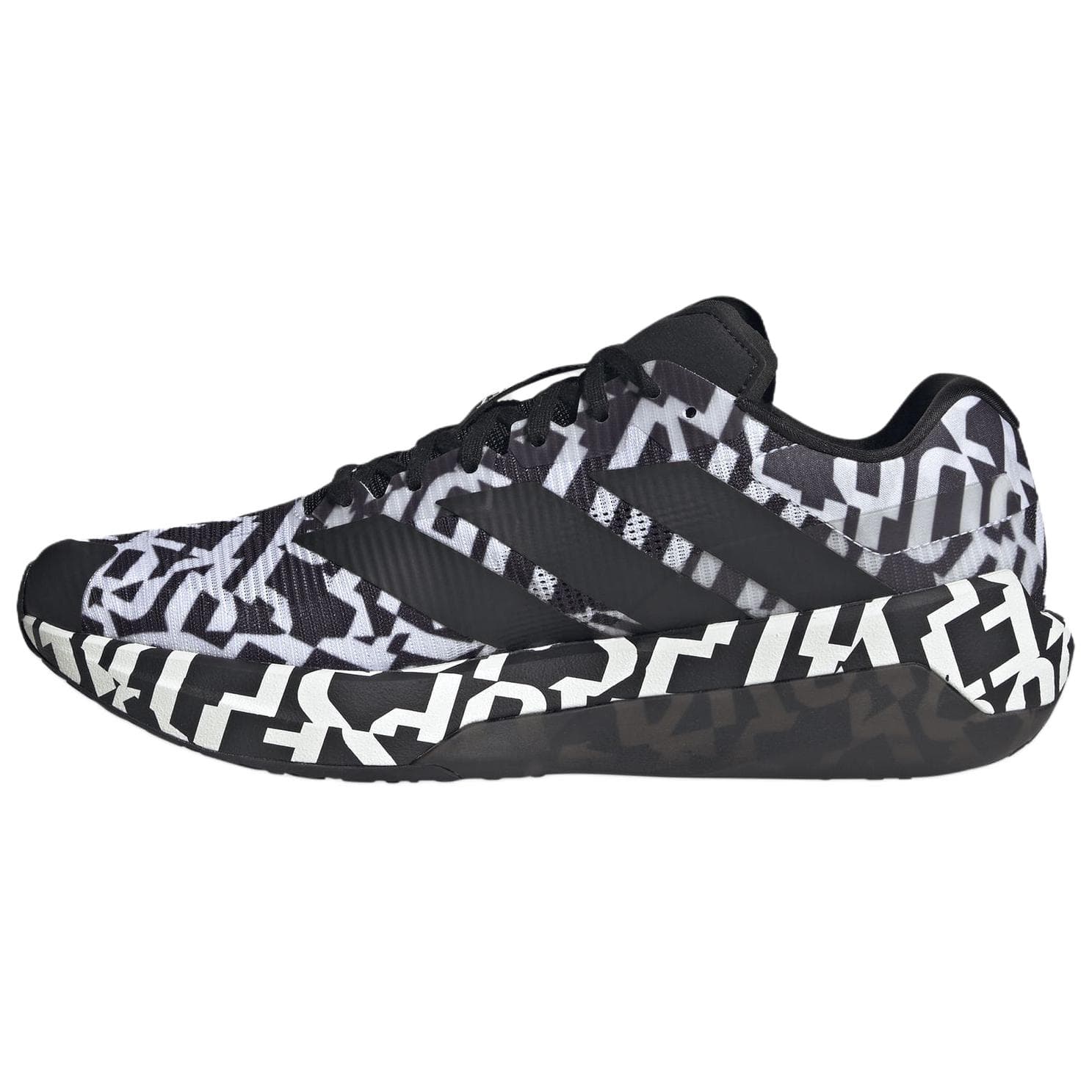 Кроссовки для спортзала Adidas ADIZERO DROPSET PRO Тренировочные кроссовки Cloud White Основной Черный Ярко-Красный Унисекс - изображение 1