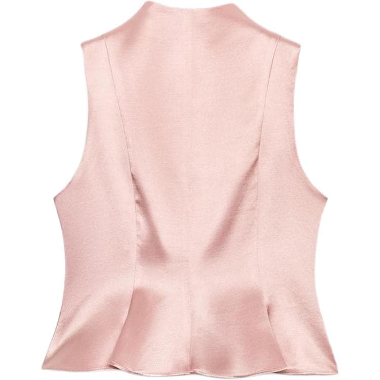 Майка ZARA Розовые Женские Майки - изображение 2