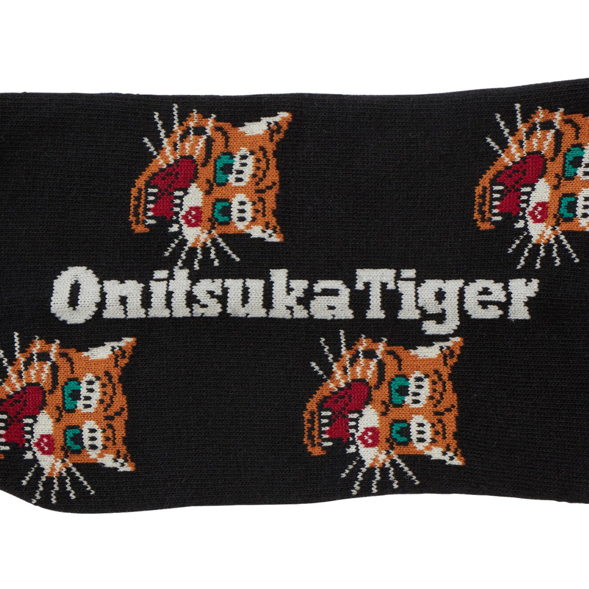 Носки Onitsuka Tiger Черные Унисекс Носки Crew - изображение 3