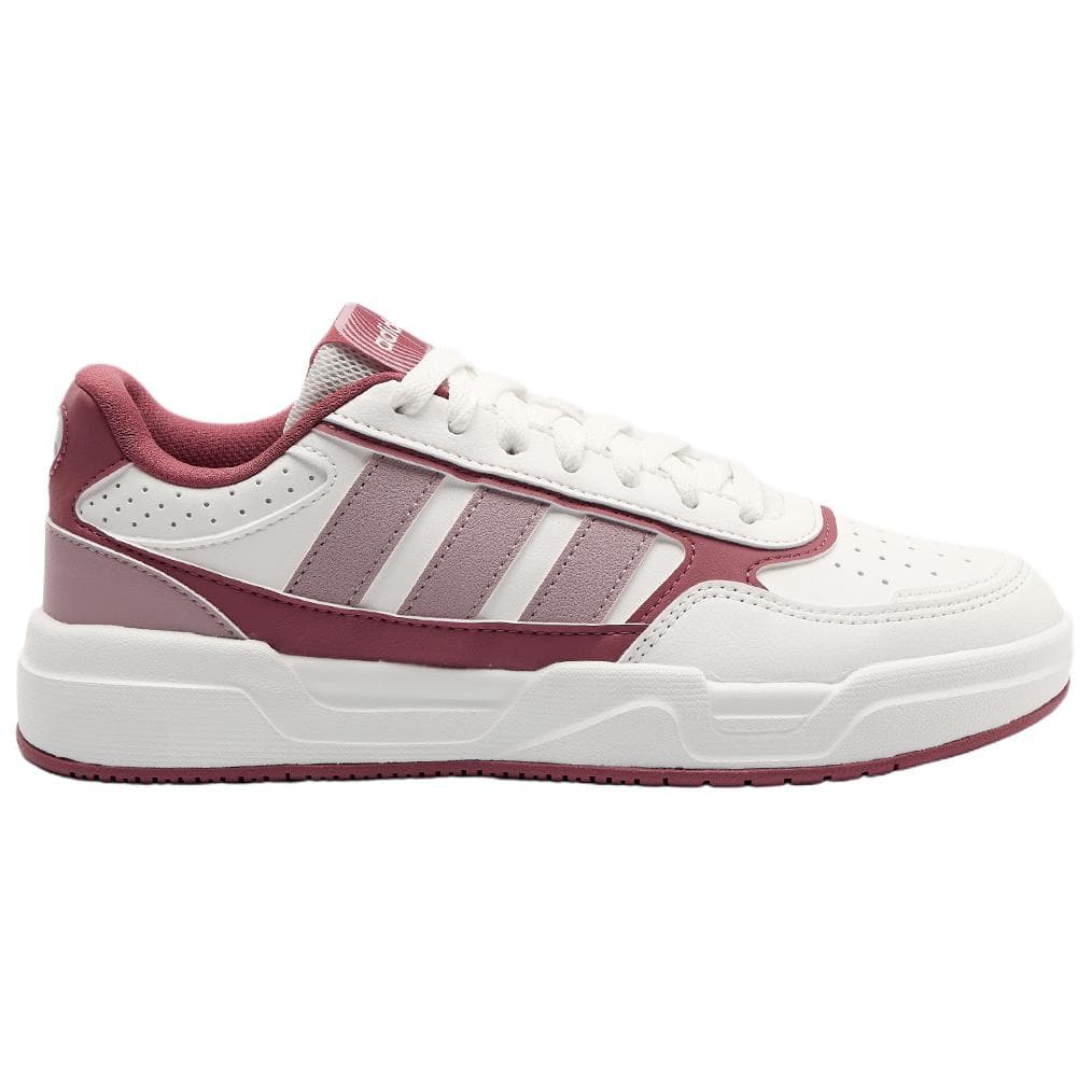 Кроссовки Adidas Lite Baller 1,5 Кеды для скейтбординга Low Топ Белый Малиново-розовый Женские - изображение 2