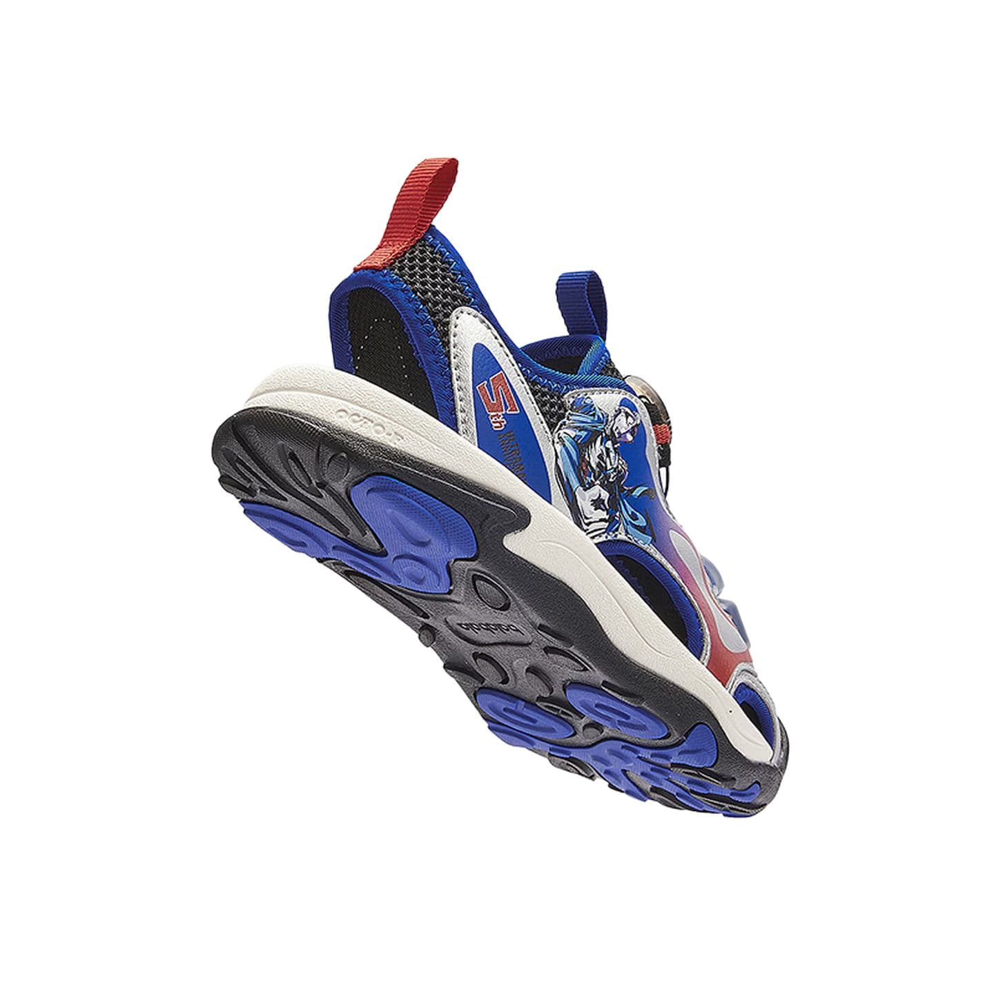 Сандалии BALABALA Детские сандалии Low Top Черный Синий Тон 00398 Kids - изображение 3