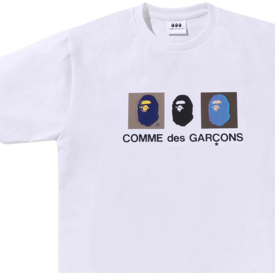 Футболка BAPE COMME des GARONS SS26 T - изображение 5