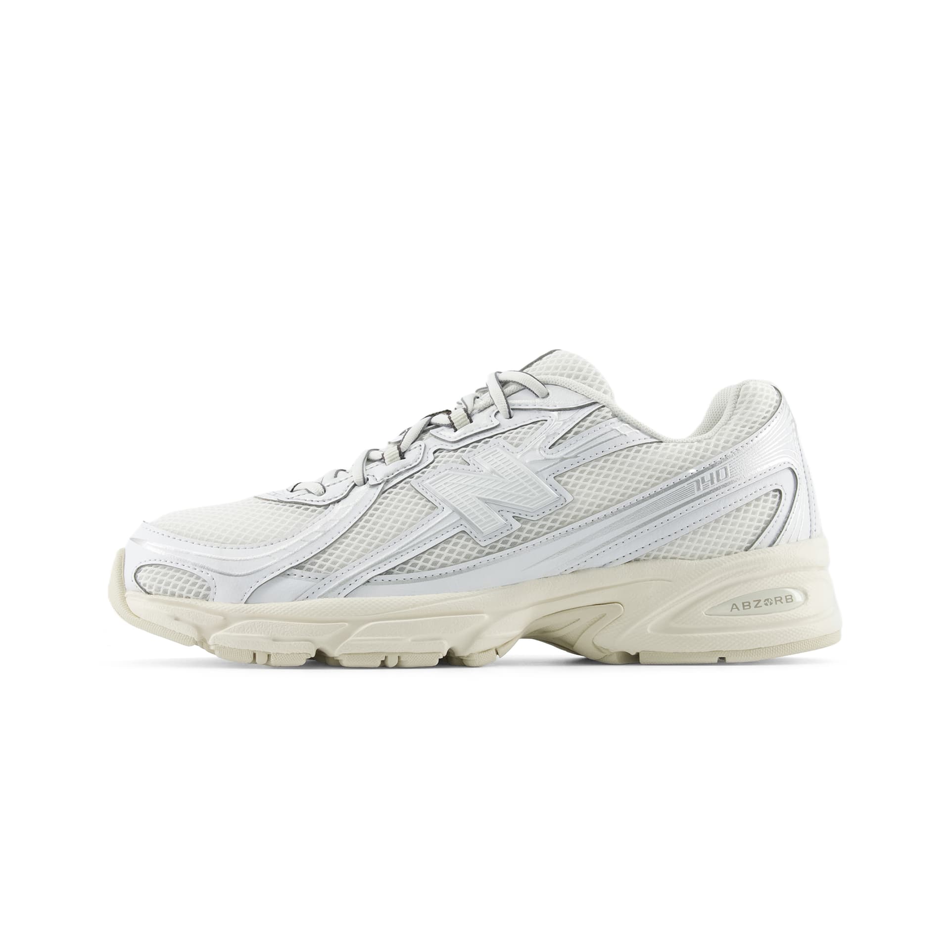 Кроссовки New Balance NB 740 массивные кроссовки низкий топ белый унисекс - изображение 1