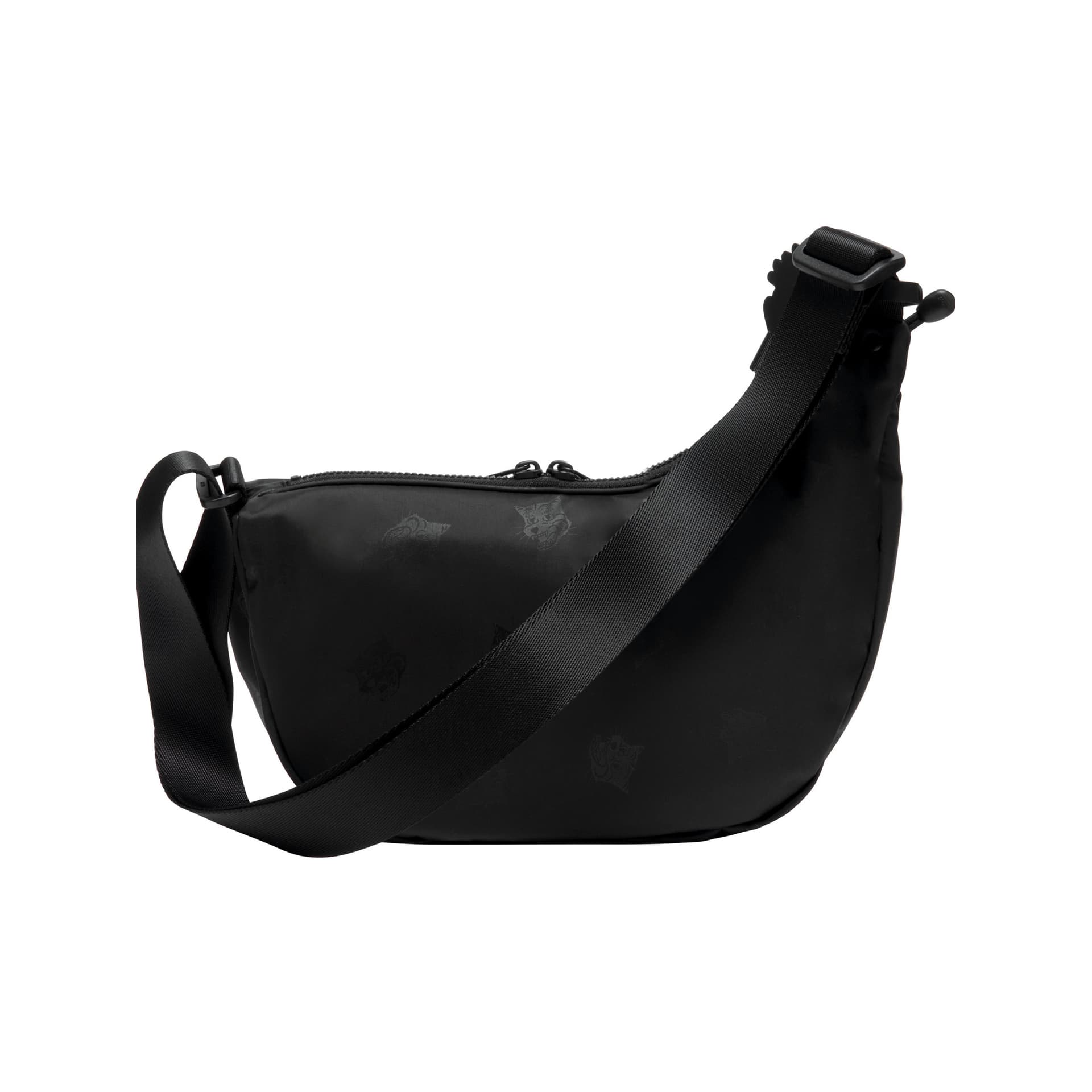 Сумка через плечо Onitsuka Tiger Crossbody Bag Black (Брелок Included) Unisex - изображение 2