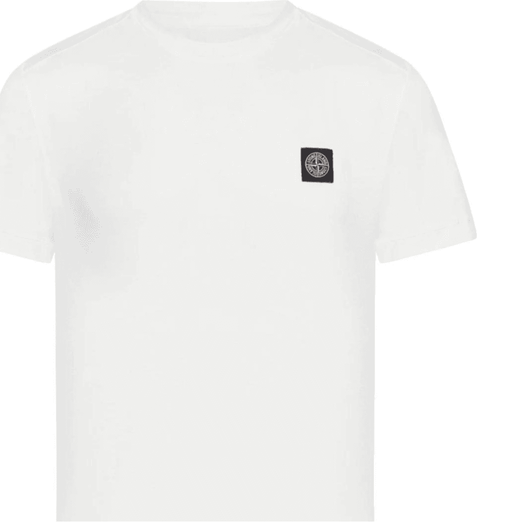 Футболка Stone Island T-Shirt White - изображение 7