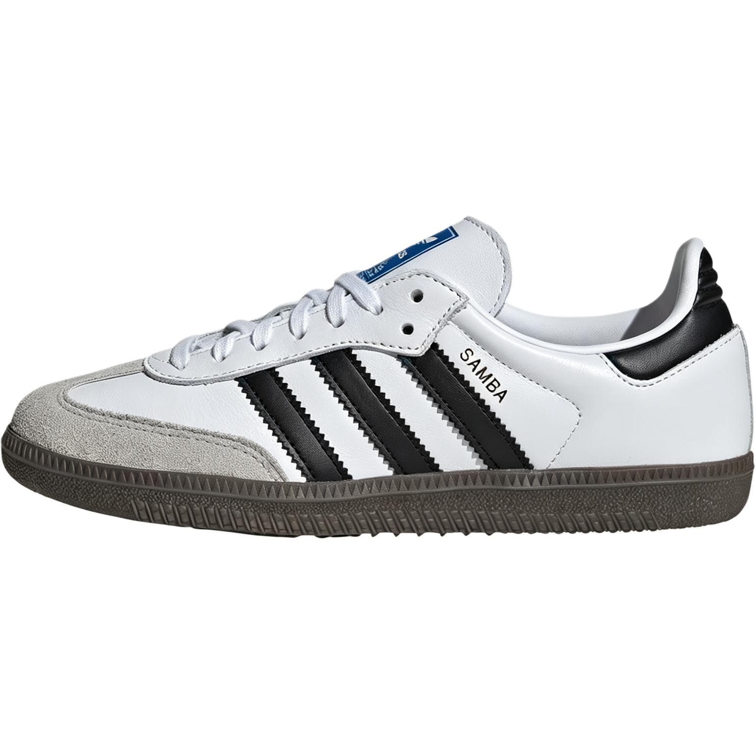 Кроссовки Adidas Originals Samba OG противоскользящая устойчивая к истиранию низкий верх детская обувь для скейтбординга серый - изображение 1