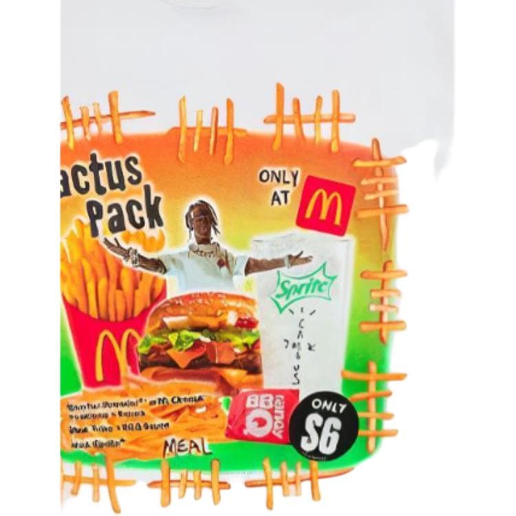 Футболка Travis Scott Cactus Jack Vintage Bootleg Tee T - изображение 4