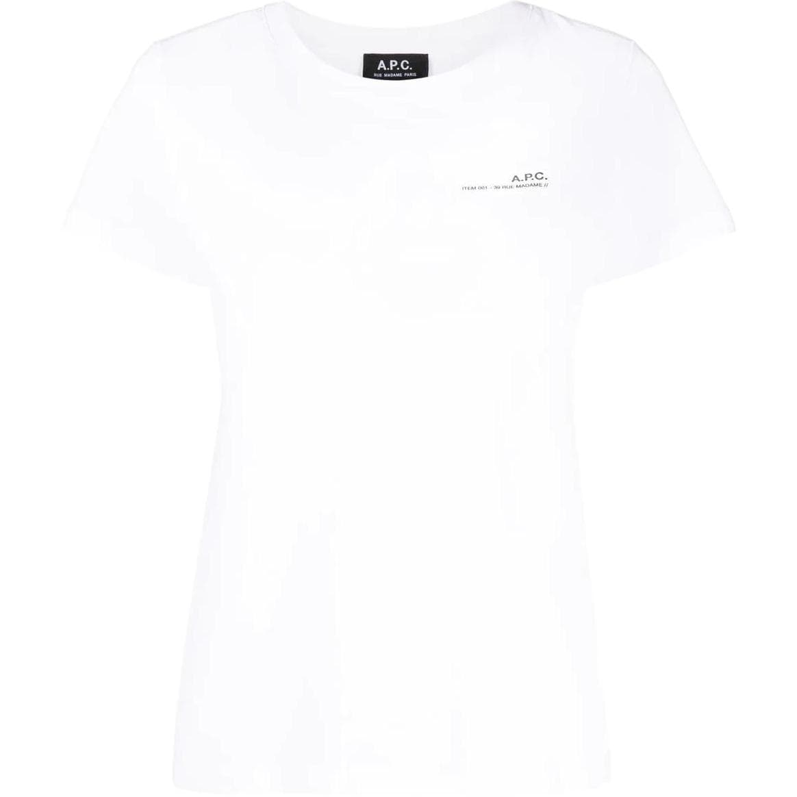 Футболка A.P.C Белые Женские T-рубашки - изображение 1