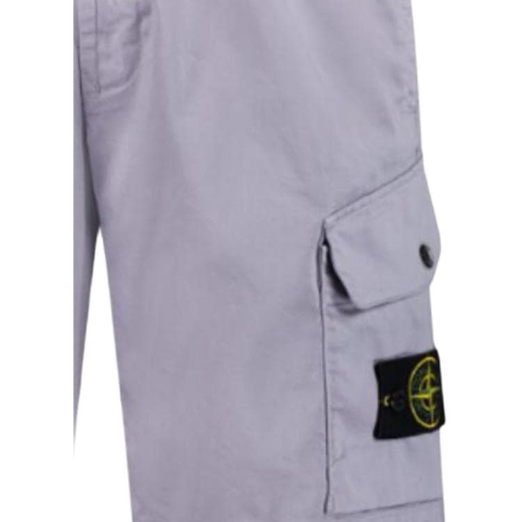 Шорты Stone Island Повседневные шорты Мужской Фиолетовый - изображение 3