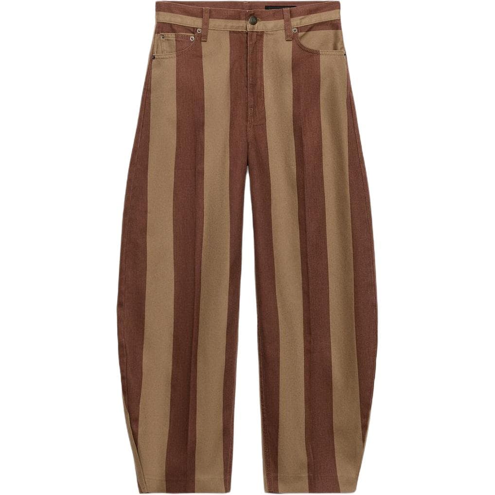 Штаны ZARA ZW Полосы Женские Повседневные Брюки - изображение 1