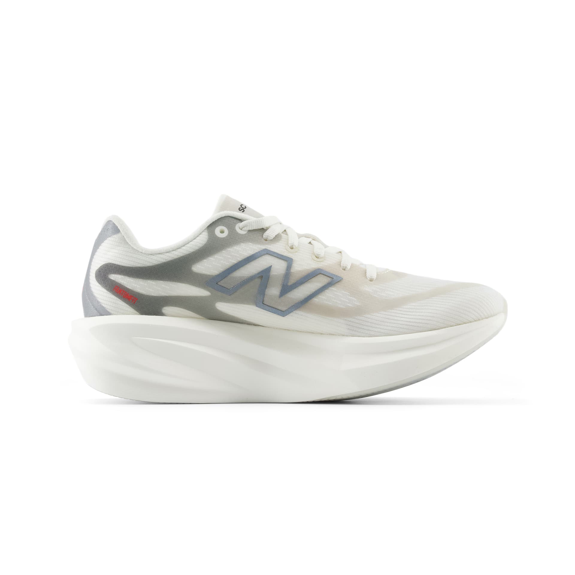 Кроссовки для бега New Balance FuelCell SuperComp Rebel Беговые кроссовки Низкий Топ Светлый Бежевый Белый Женские - изображение 2