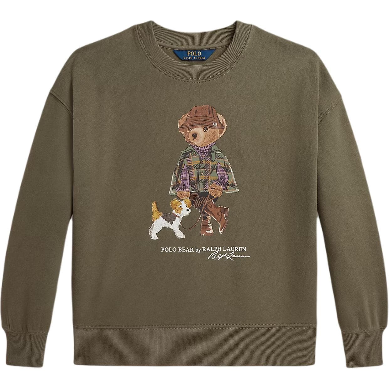 Кофта Polo Ralph Lauren Polo Bear Оливково-зеленый Kids Свитшоты - изображение 1