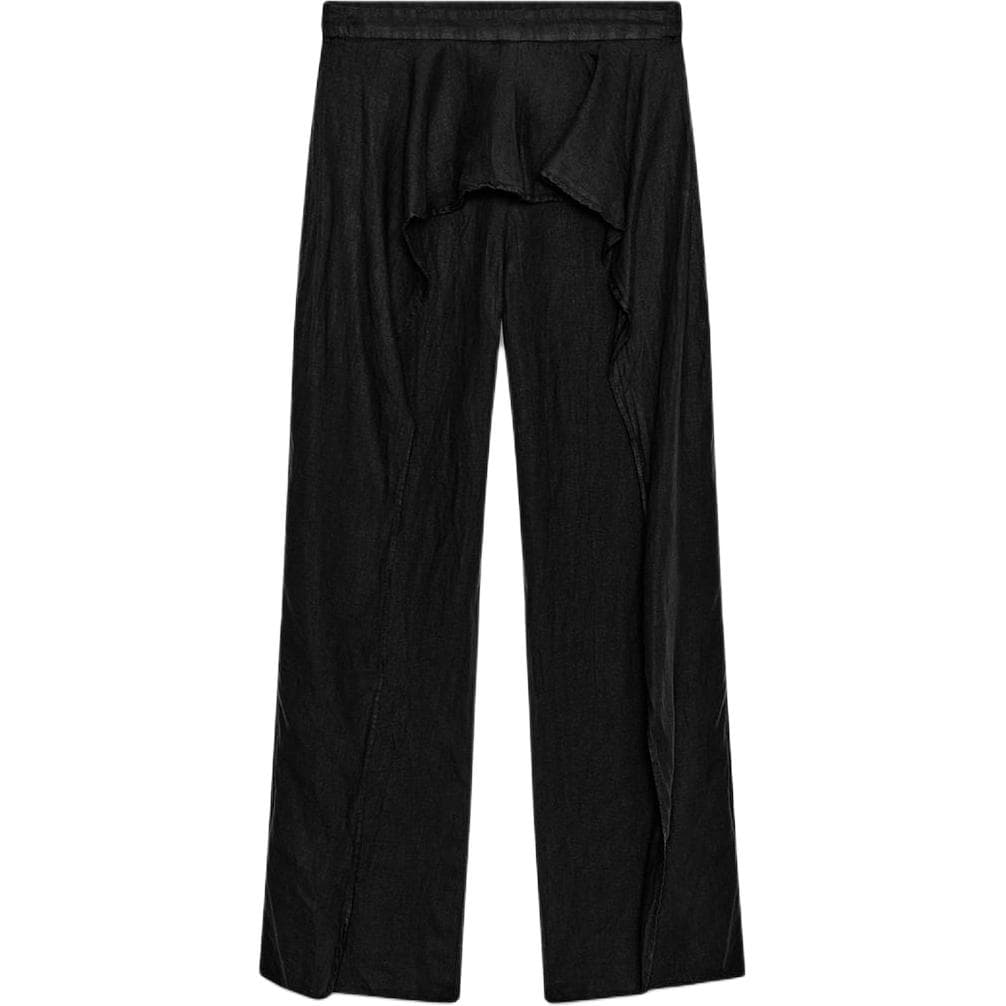 Штаны ZARA ZW Черные Женские Повседневные Штаны - изображение 1