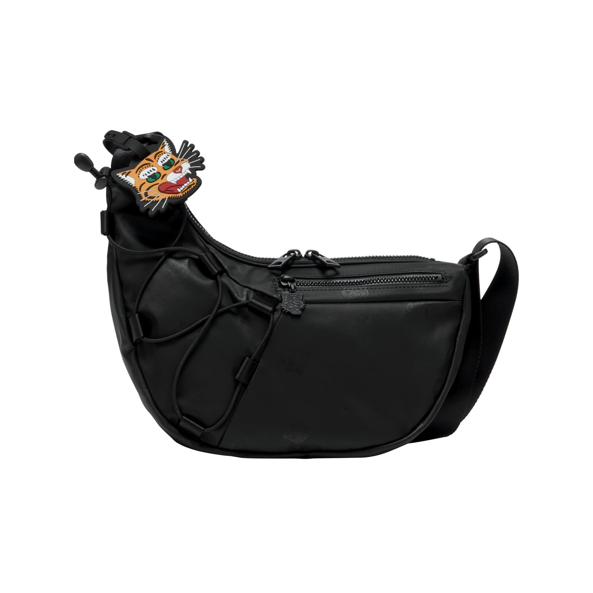 Сумка через плечо Onitsuka Tiger Crossbody Bag Black (Брелок Included) Unisex - изображение 1