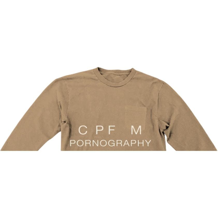 Футболка Travis Scott FW25 Rodeo CPFM Дорожка 1 L S Tee T Рубашка Унисекс - изображение 3
