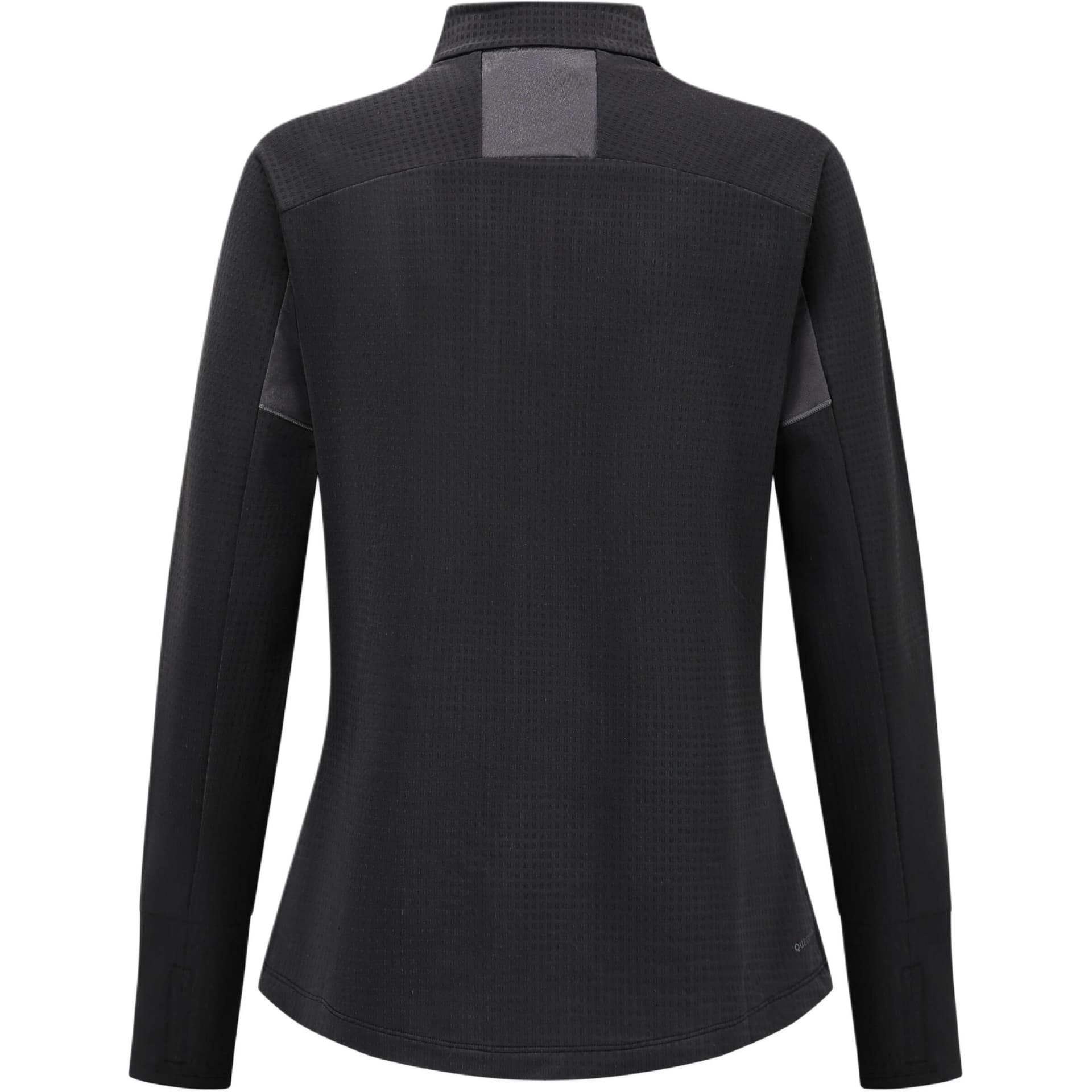 Футболка DECATHLON MH500 Дымчатый Черный Женские T-рубашки - изображение 2