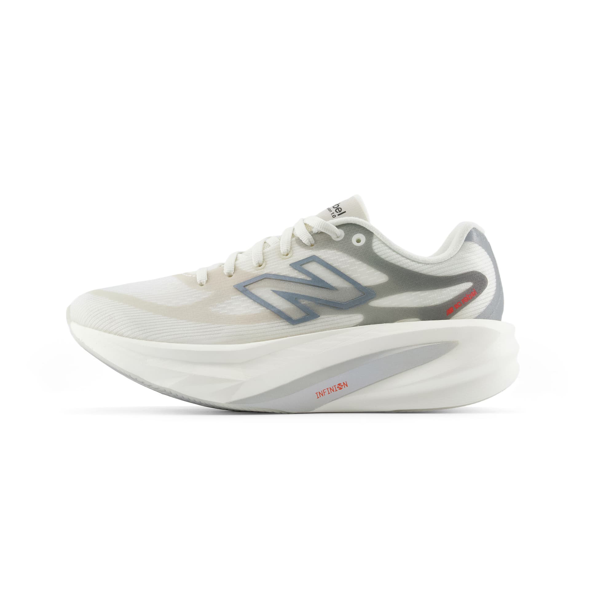 Кроссовки для бега New Balance FuelCell SuperComp Rebel Беговые кроссовки Низкий Топ Светлый Бежевый Белый Женские - изображение 1