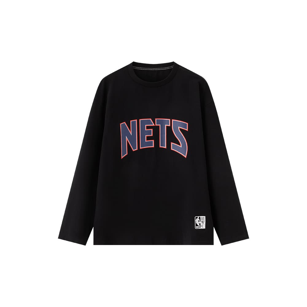 Футболка SPRAYGROUND | NBA HWC Nets Черная Мужская T-Рубашка - изображение 1