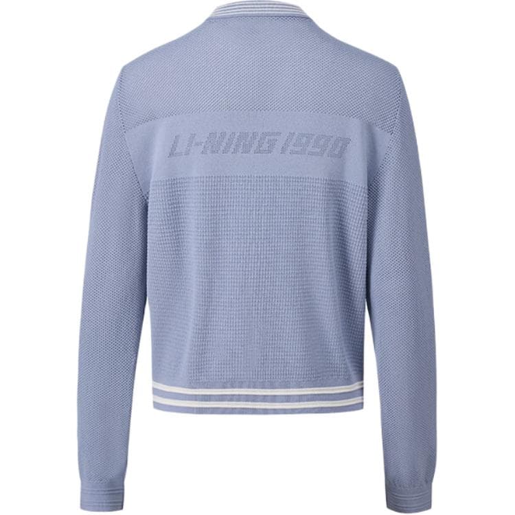 LI NING 1990 Ветер Колокольчиково-синий Женская одежда для гольфа - изображение 2