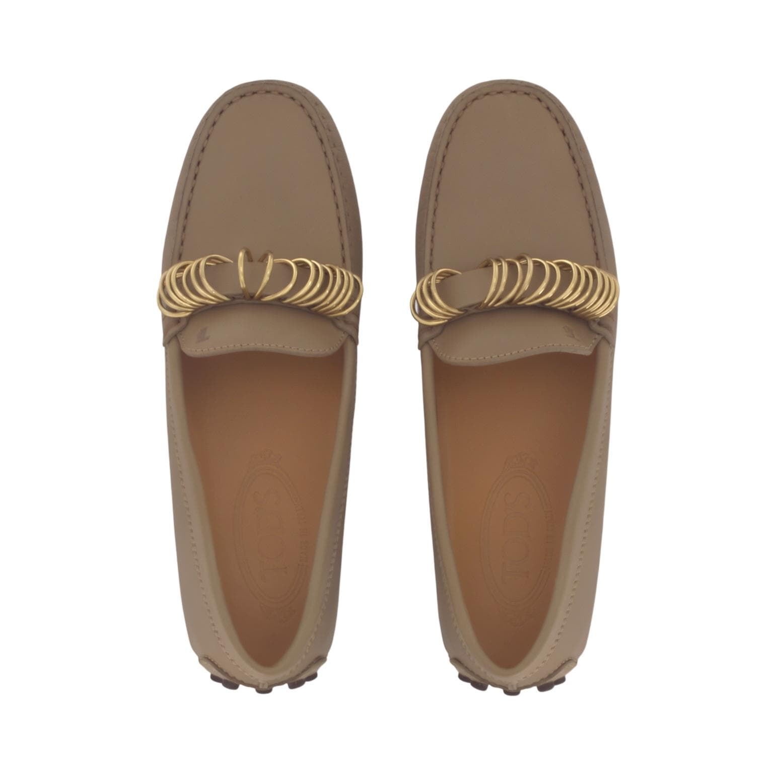 TOD'S Мокасины Женские Коричневый - изображение 4