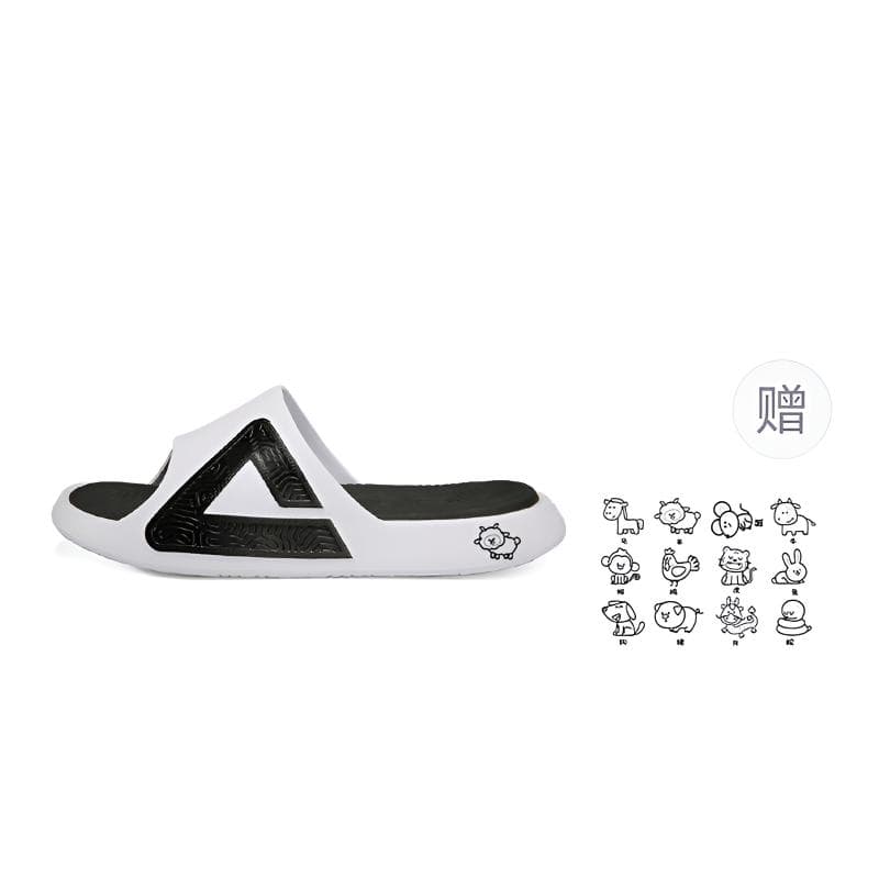 Сандалии Peak Taichi Slides White Black - изображение 10