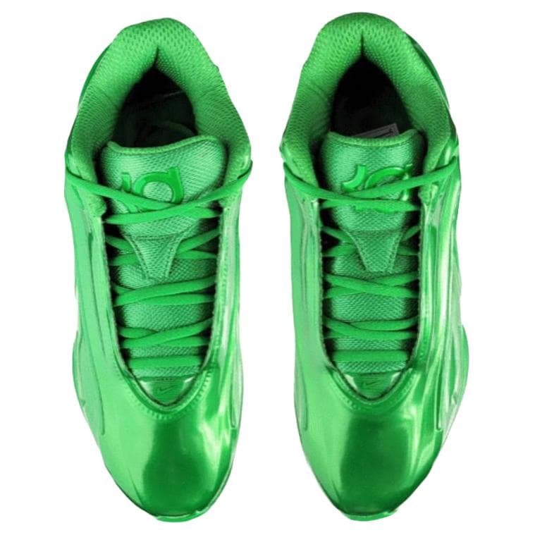 Кроссовки для баскетбола NIKE KD 19 Баскетбольные кроссовки Low Топ Зелёный Мужской - изображение 4