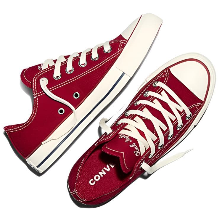 Кеды Конверс All Star Low Топ Кеды Унисекс Красный - изображение 4
