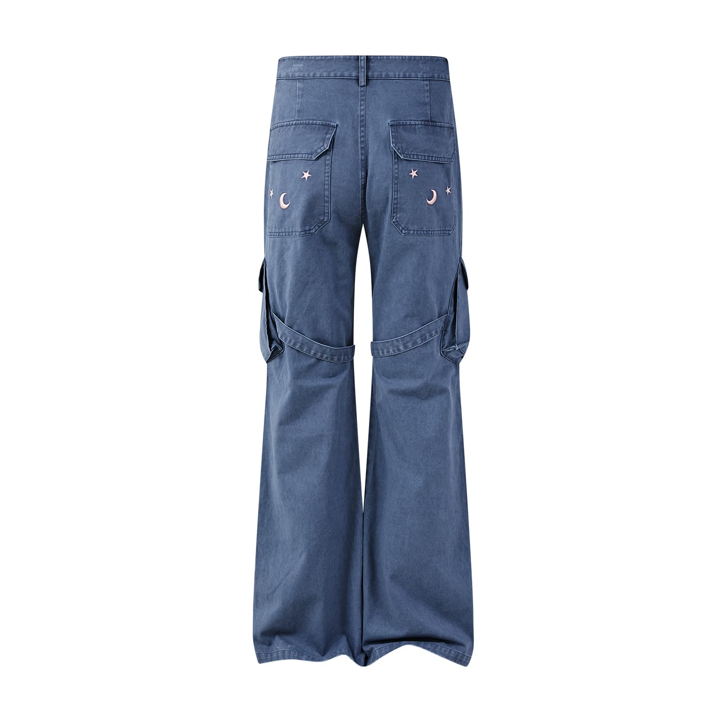 Штаны PASET Blue Unisex Cargo Pants PASET Синий Унисекс Карго Брюки - изображение 3