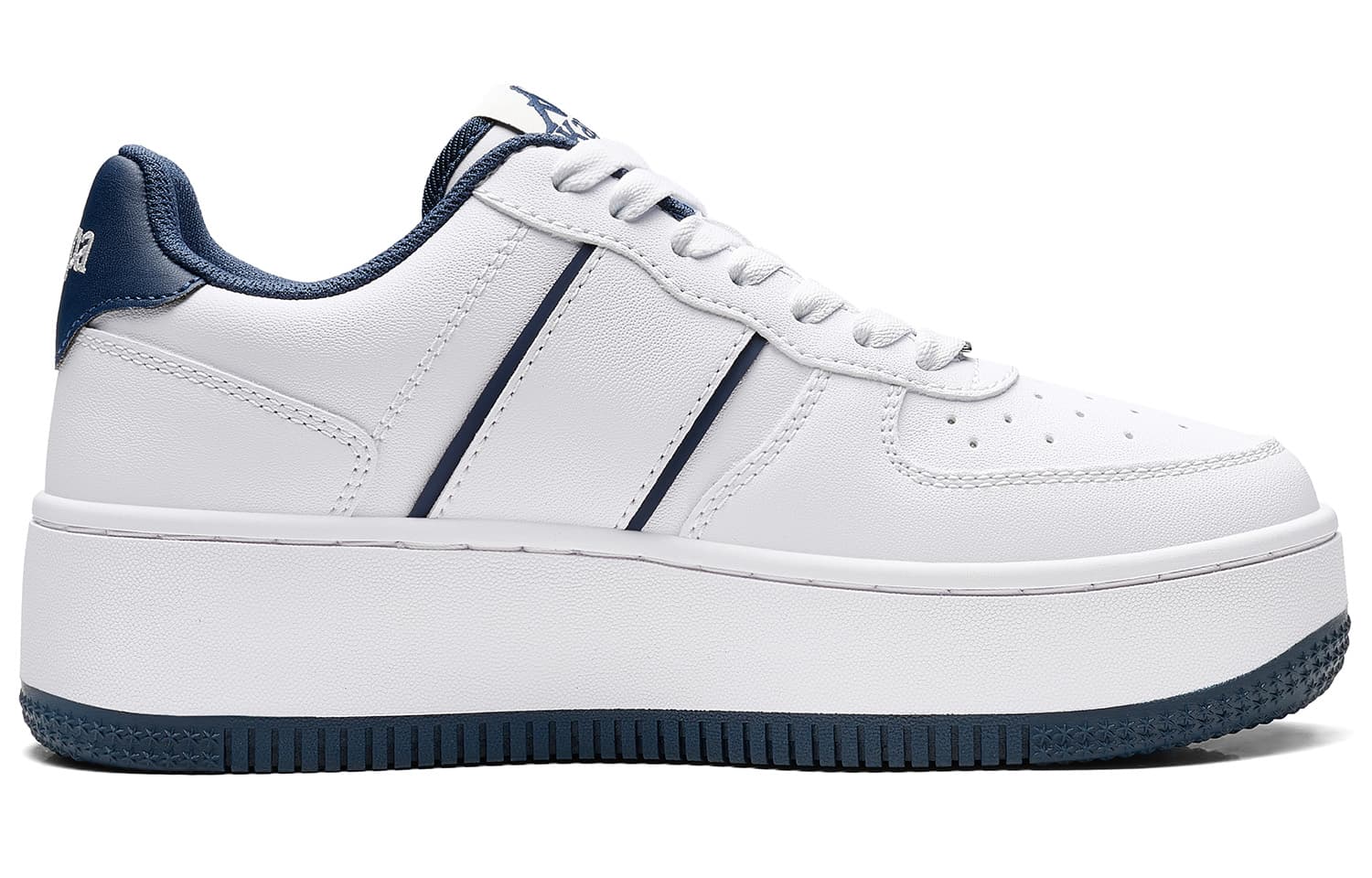 Кроссовки Kappa Jelly Skate Shoes Low Top Classic White Ocean Blue Women's - изображение 2