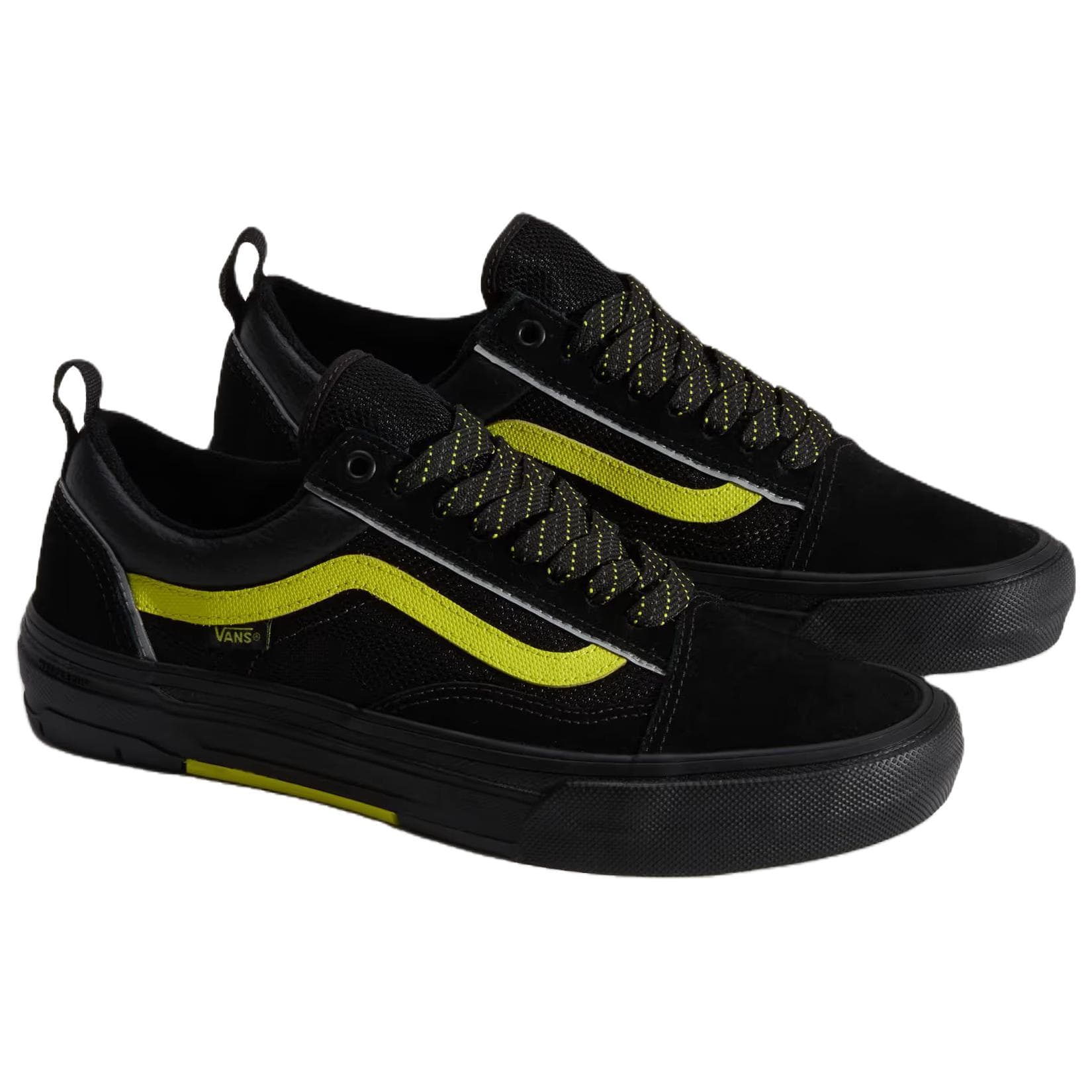 Кроссовки Vans Skate Old Skool Кеды для скейтбординга Low Топ Черный Унисекс - изображение 2
