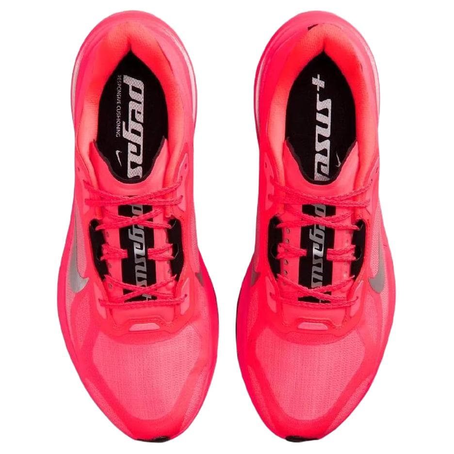 Кроссовки для бега NIKE Pegasus Plus 2 Беговые кроссовки Low Топ Неоново-красный Унисекс - изображение 4